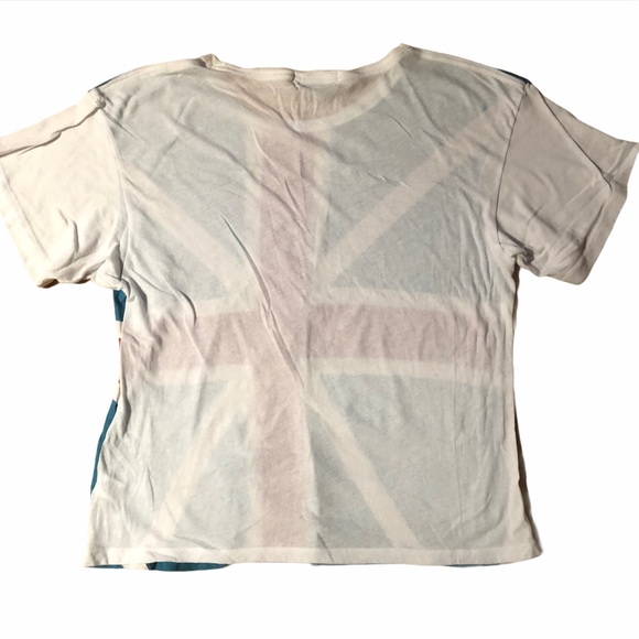 Wildfox GB Flag TShirt - Picture 3 of 5